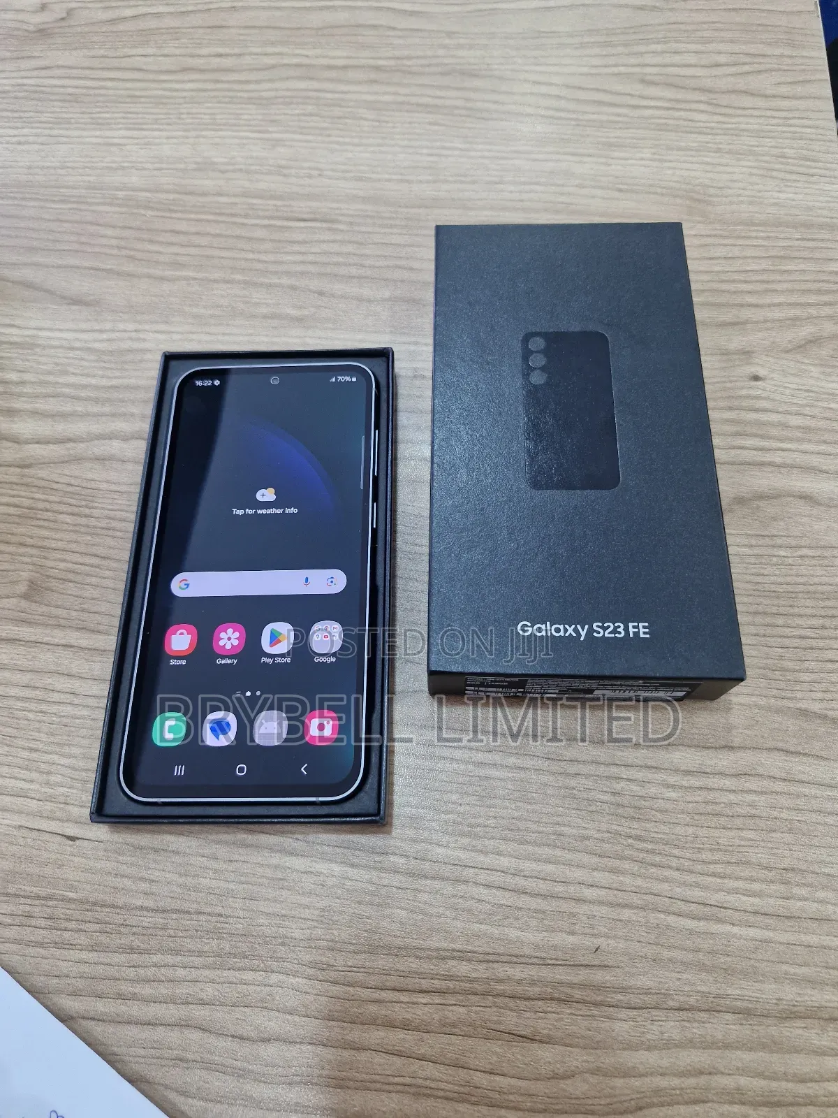 New Samsung Galaxy S23 FE 128 GB Black