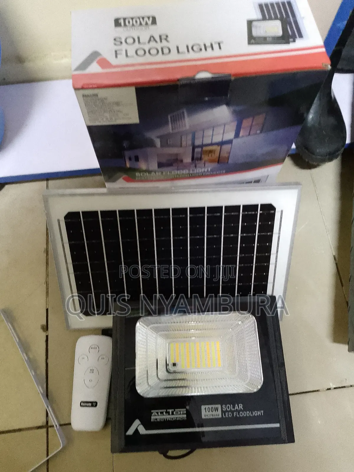 Affordable Solar Floodlight 100w