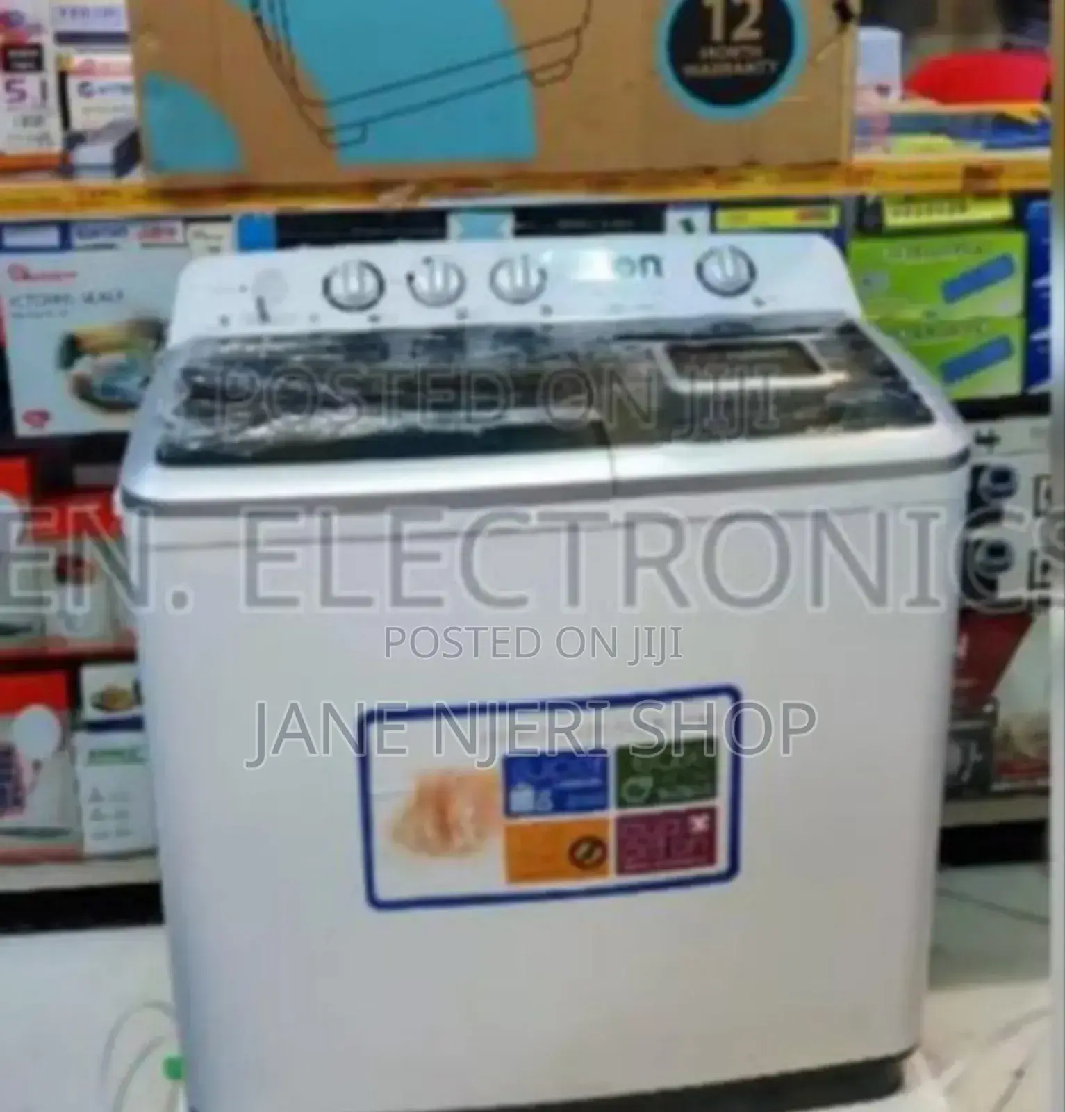 Von 13 Kg Twin Tub Washing Machine
