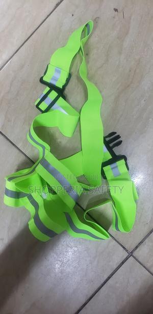 Reflector Belt Strap- Green - main view