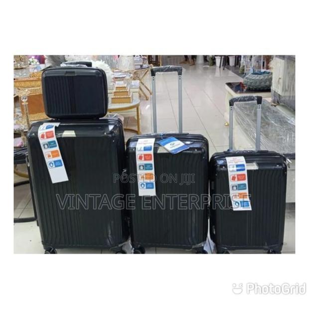 4in1 Unbreakable Luxurious Rubber Suitcase - main view