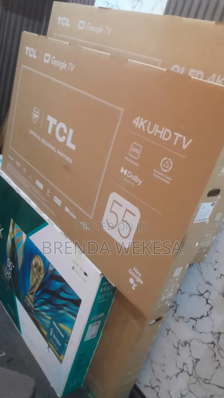 TCL 55′′ V6b HDR Google