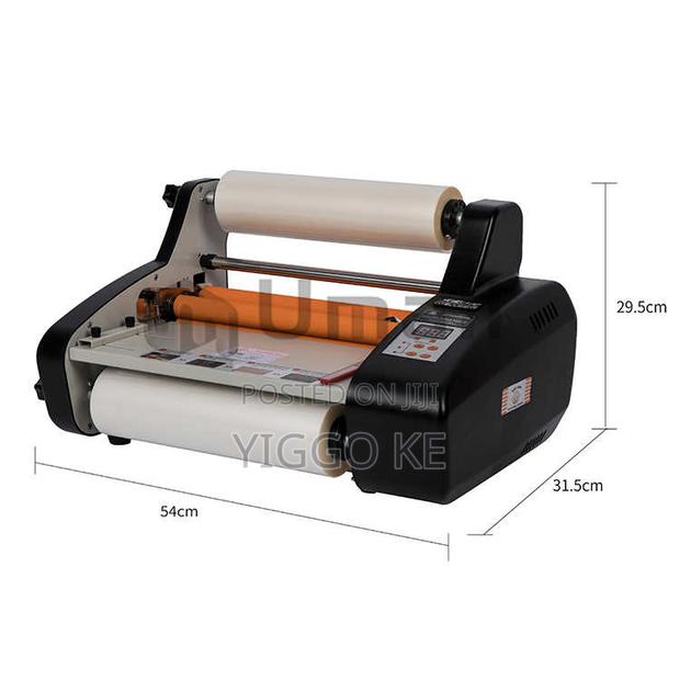 A3 Laminating Machine Heated Hot Roll Laminator - High Speed