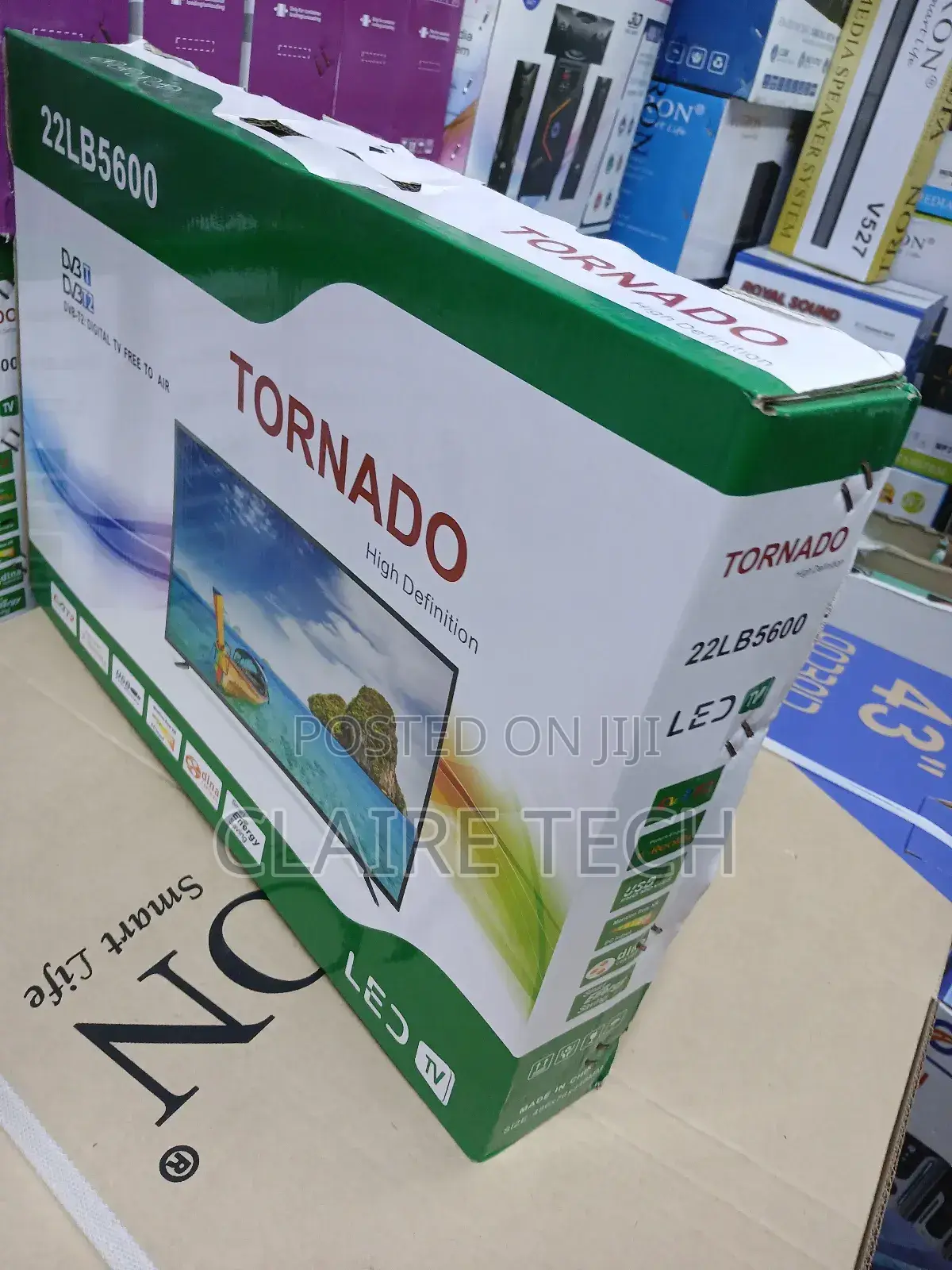 Tornado 22-Inch AC/DC LED Digital