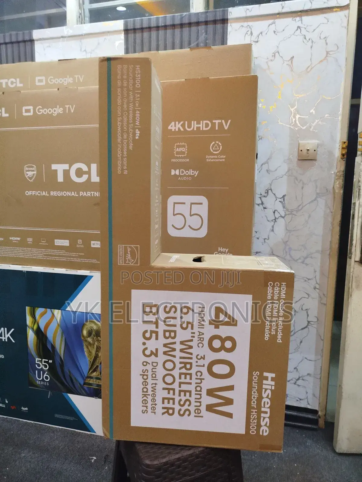 Hisense Hs3100 3.1ch 480w Wireless Soundbar