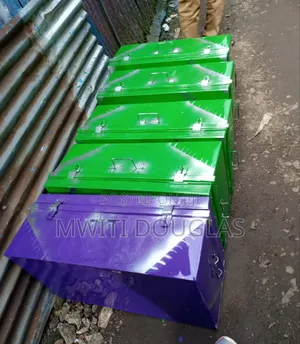 Green and Perple Metallic Box