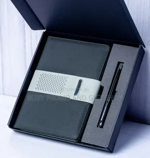 Black Executive Notebook and a Pen