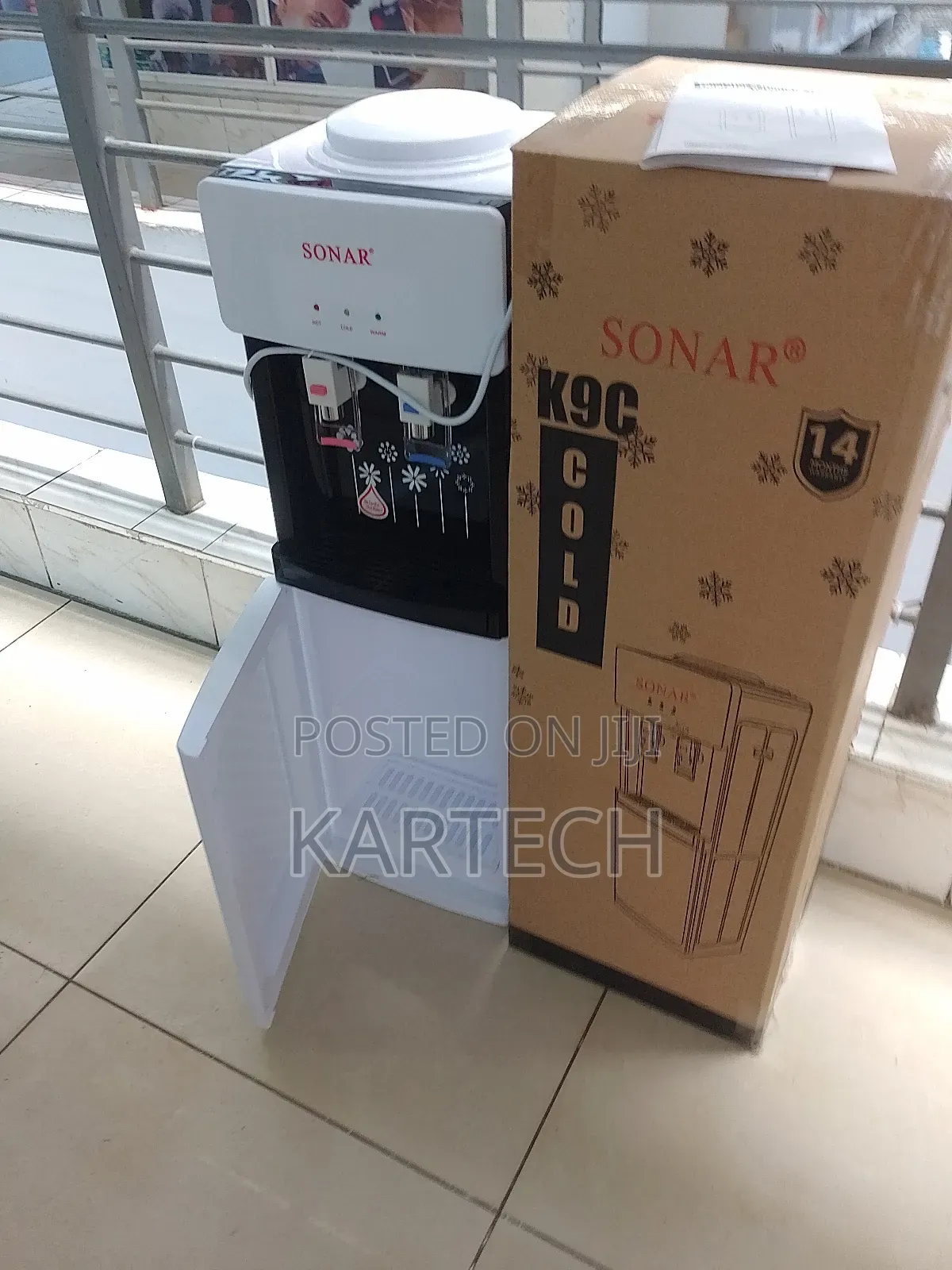 Sonar K9C 2 Taps Hot and Cold Standing Water Dispenser