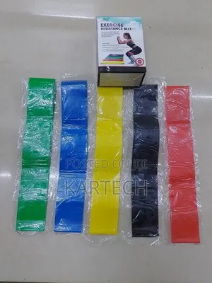 5pc Different Level Fitness Exercise Yoga Resistance Bands