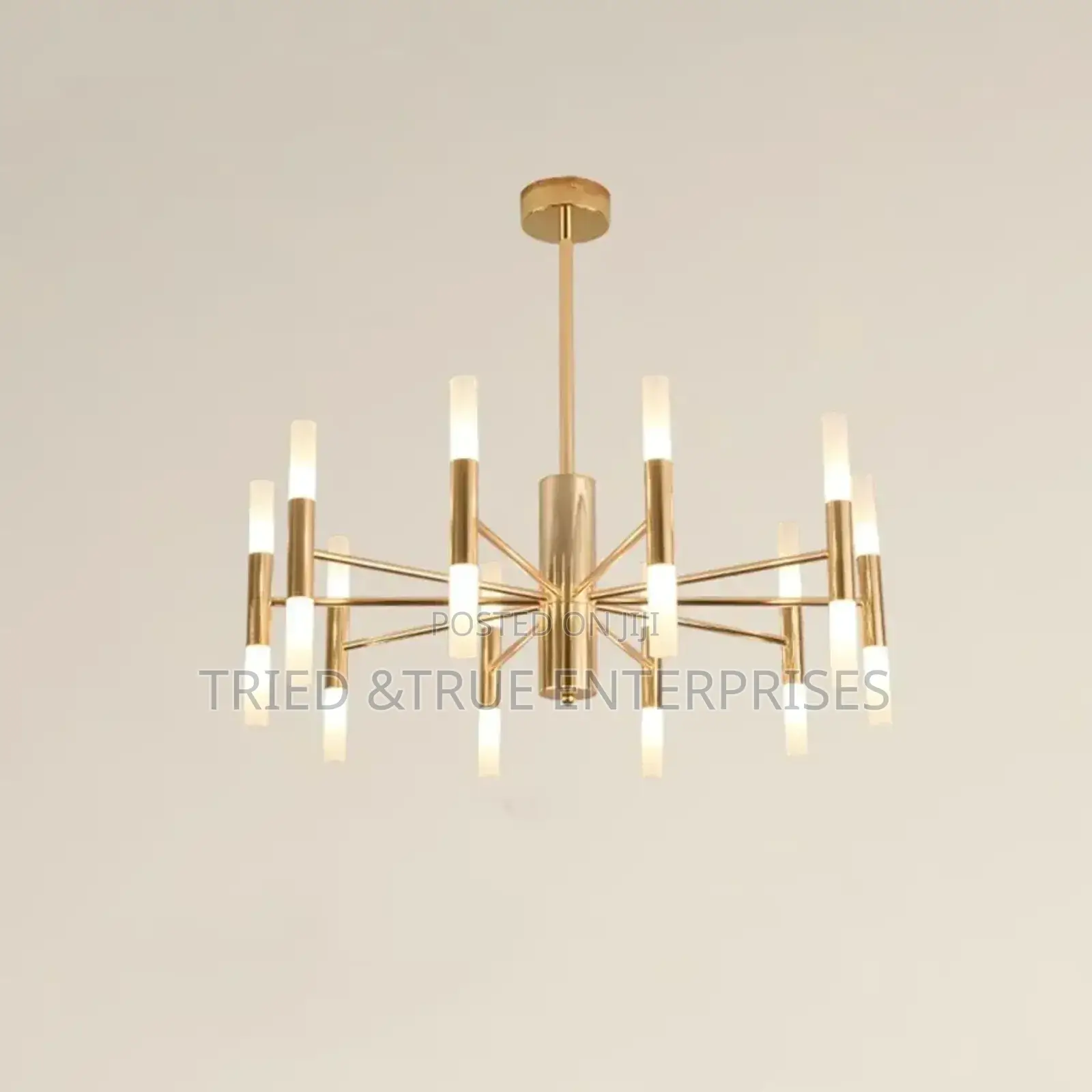 Modern Gold LED Chandelier Pendant Light Hg5r
