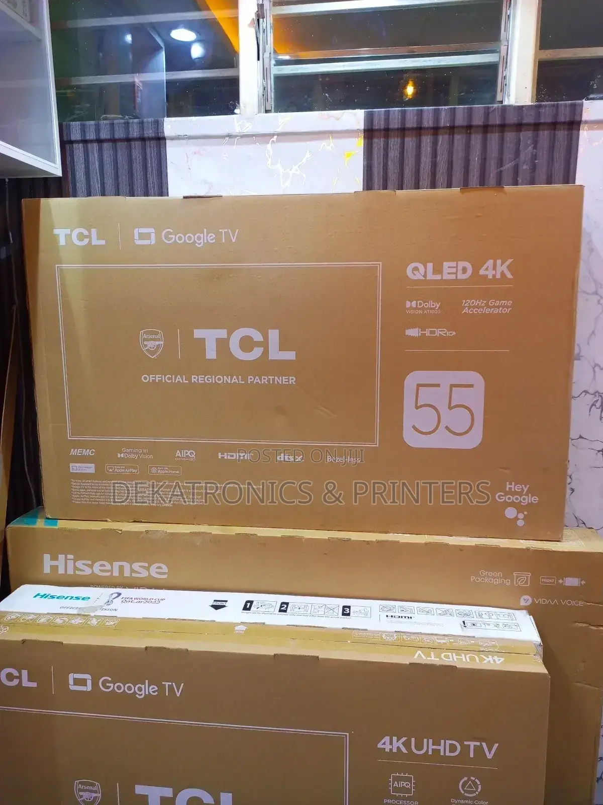 TCL 55 Inch Smart Tv Qled Pro