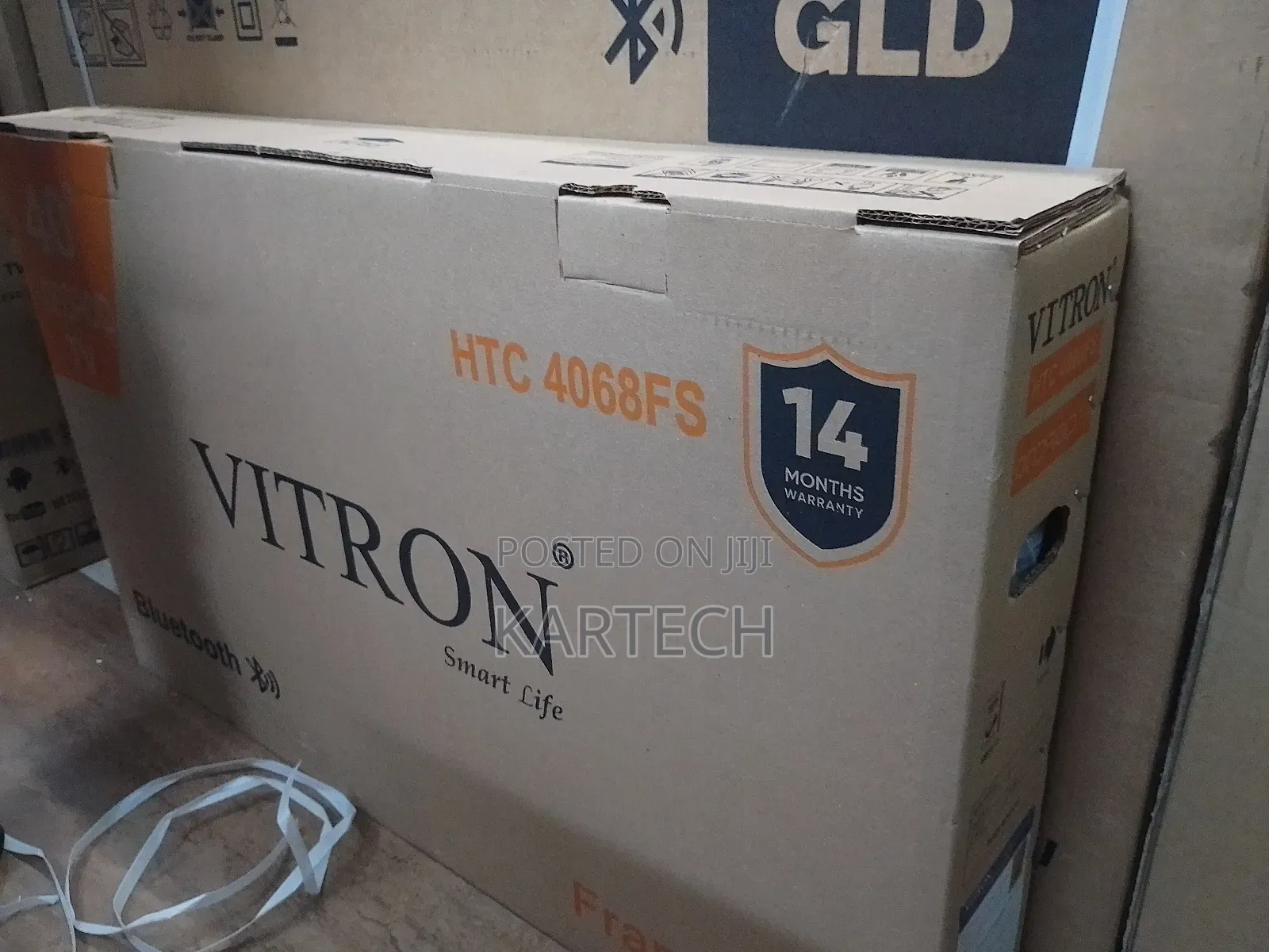 Vitron 40 Inch Smart Android Frameless Tv With Bluetooth