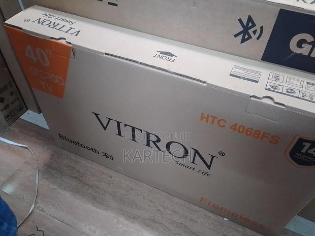 Vitron 40" Smart Android Frameless Tv With Bluetooth - main view