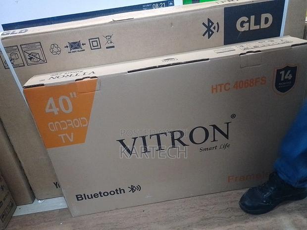 Vitron 40" Smart Android Frameless Tv With Bluetooth - thumbnail 3
