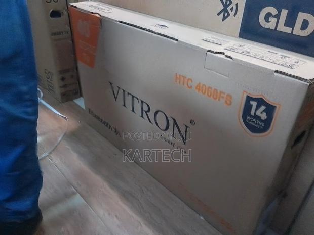 Vitron 40 Inches Smart Android Frameless Tv With Bluetooth