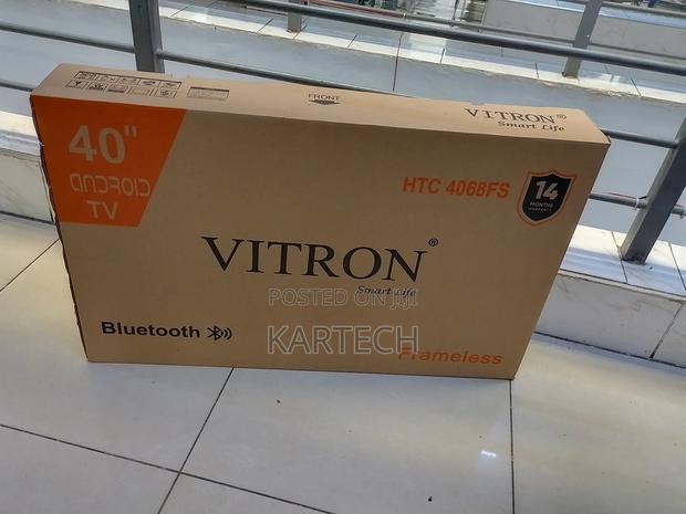 Vitron 40 Inch Smart Frameless Tv With Bluetooth - main view