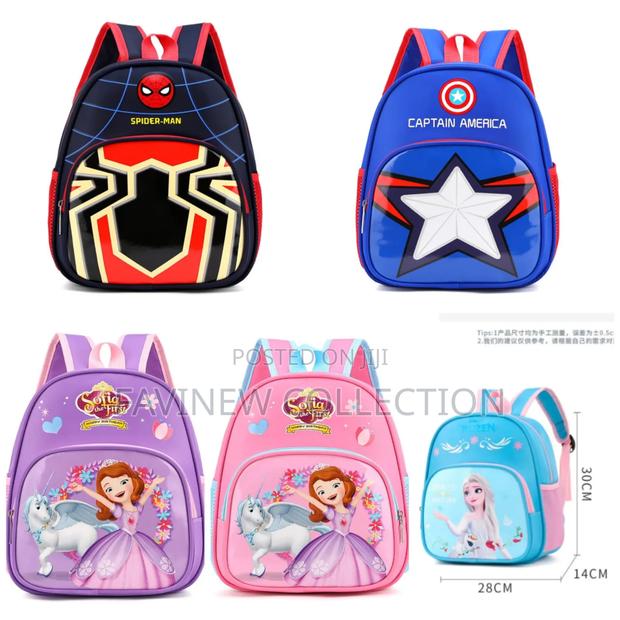 Cartoon Themed Kindergarten School Bags/Backpacks