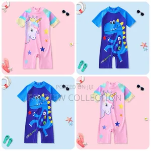 Kids Cartoon Themed Swimming Costume