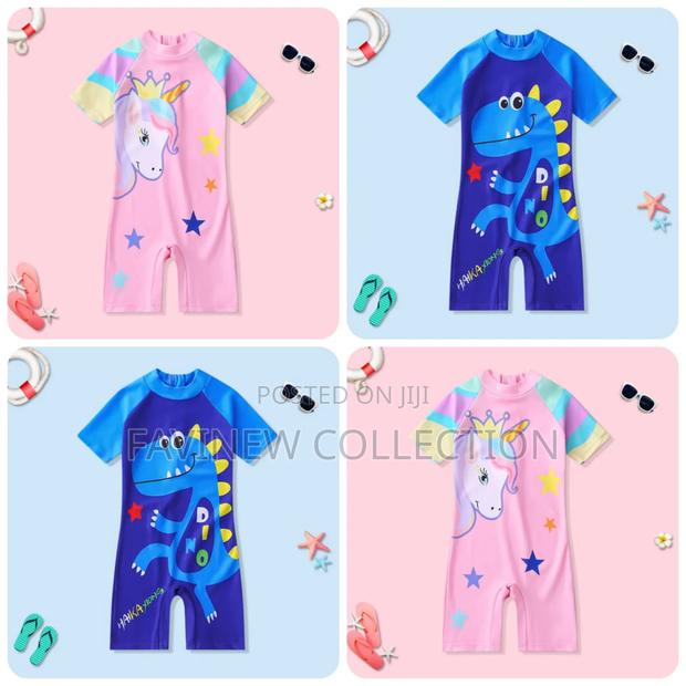 Kids Cartoon Themed Swimming Costume