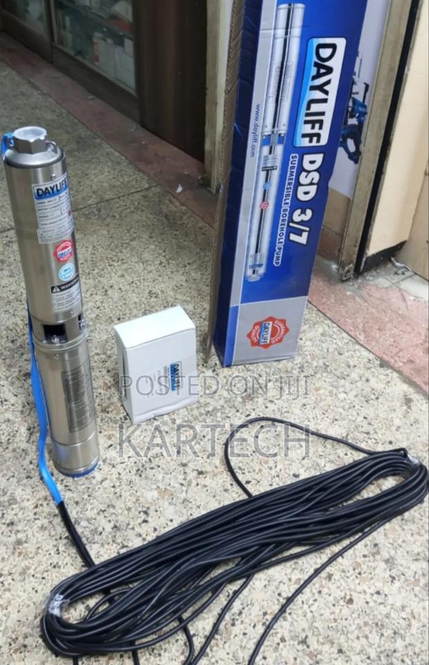 Dayliff Submersible Water Pump DSD 3/7 Well Pump - Silver
