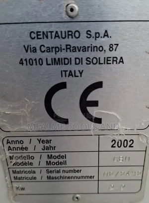 Mortiser Centauro CBO Interchangeable Chain/Chisel EX-UK