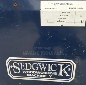 Sedgwick SM Spindle Moulder With Powerfeed Industrial EX-UK