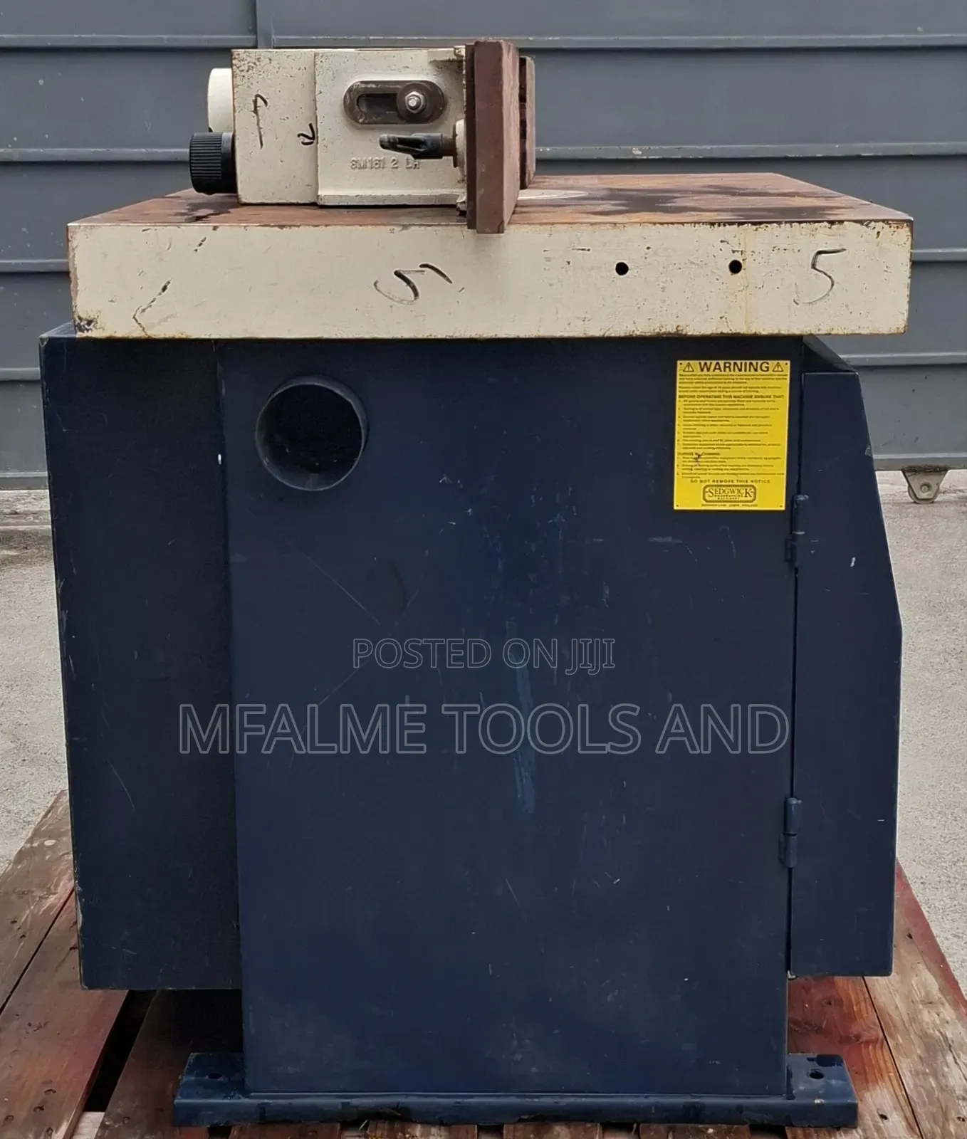 Sedgwick SM Spindle Moulder With Powerfeed Industrial EX-UK