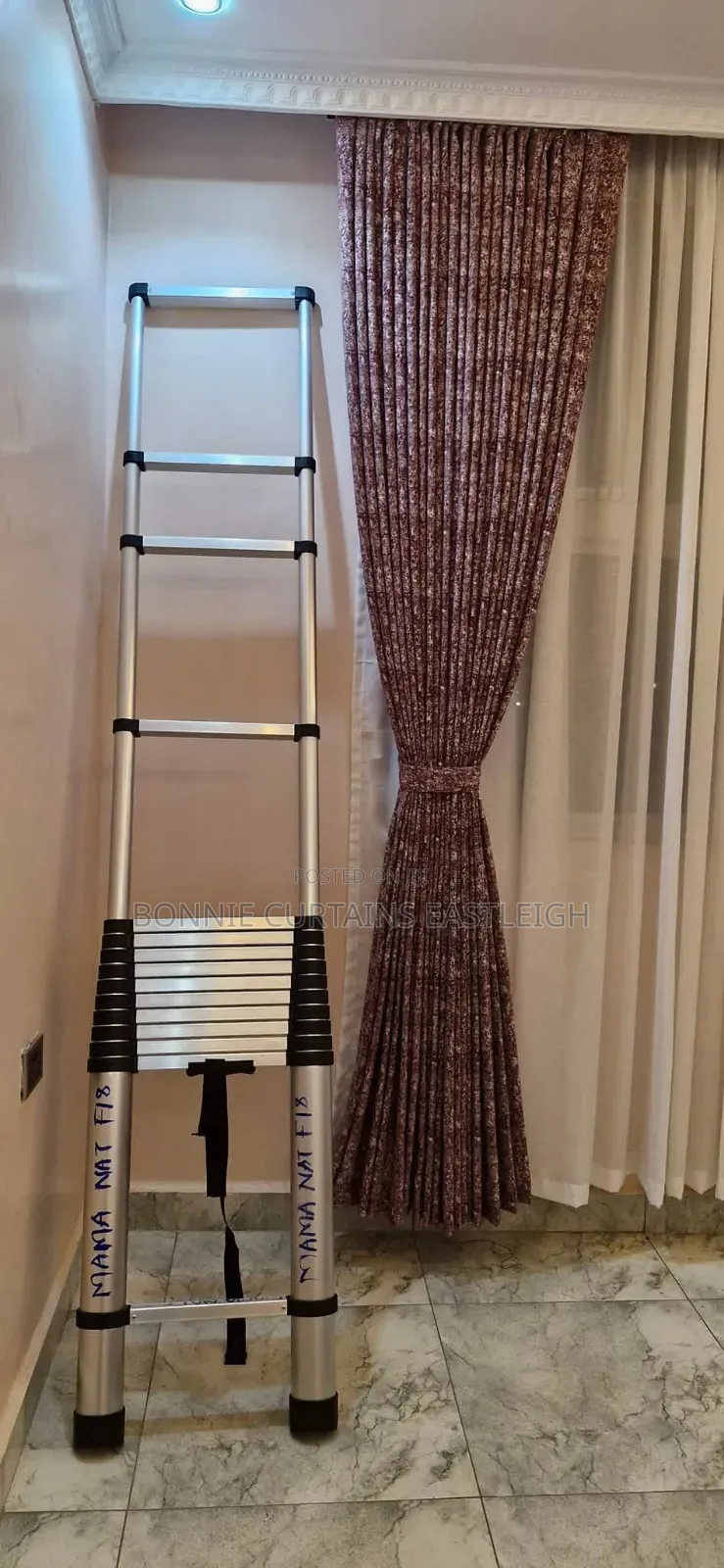 Cream Plain Curtains
