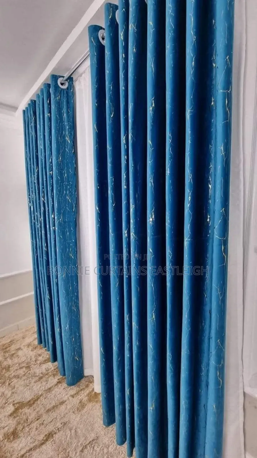 Blue Curtains for Sale