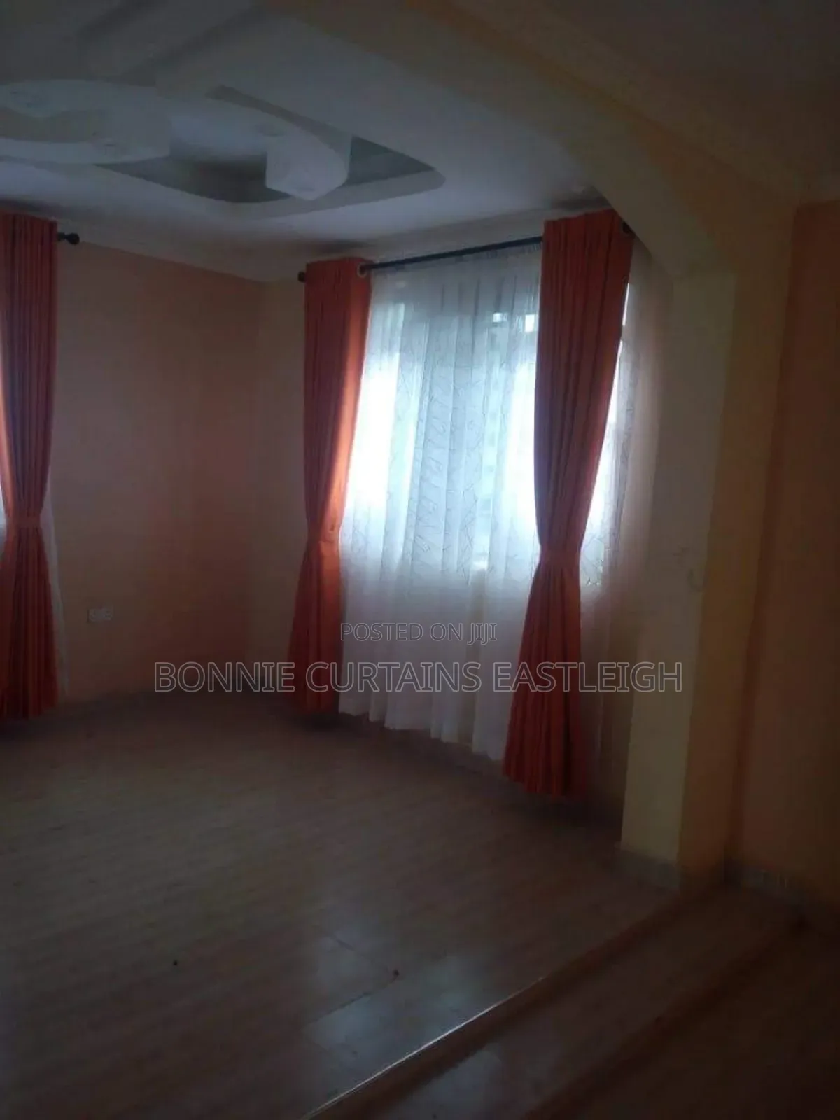 Cream White Curtains