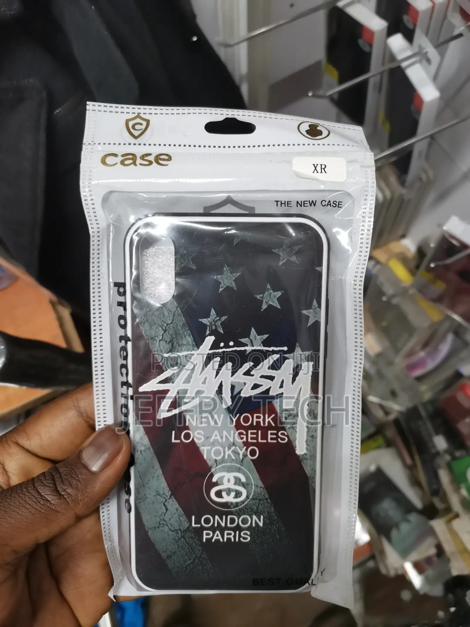 Stussy New York LA Tokyo London Paris iPhone Xr Case