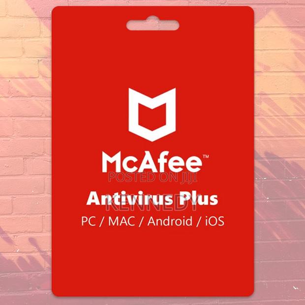McAfee Antivirus - main view