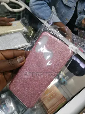 Huawei P30 Lite Back Case Glitter Bling Girly Cover - Pink