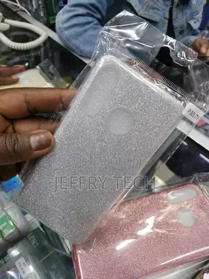 Shining Gold Dust Silicone Back Cover Silver (Huawei P30 Lit