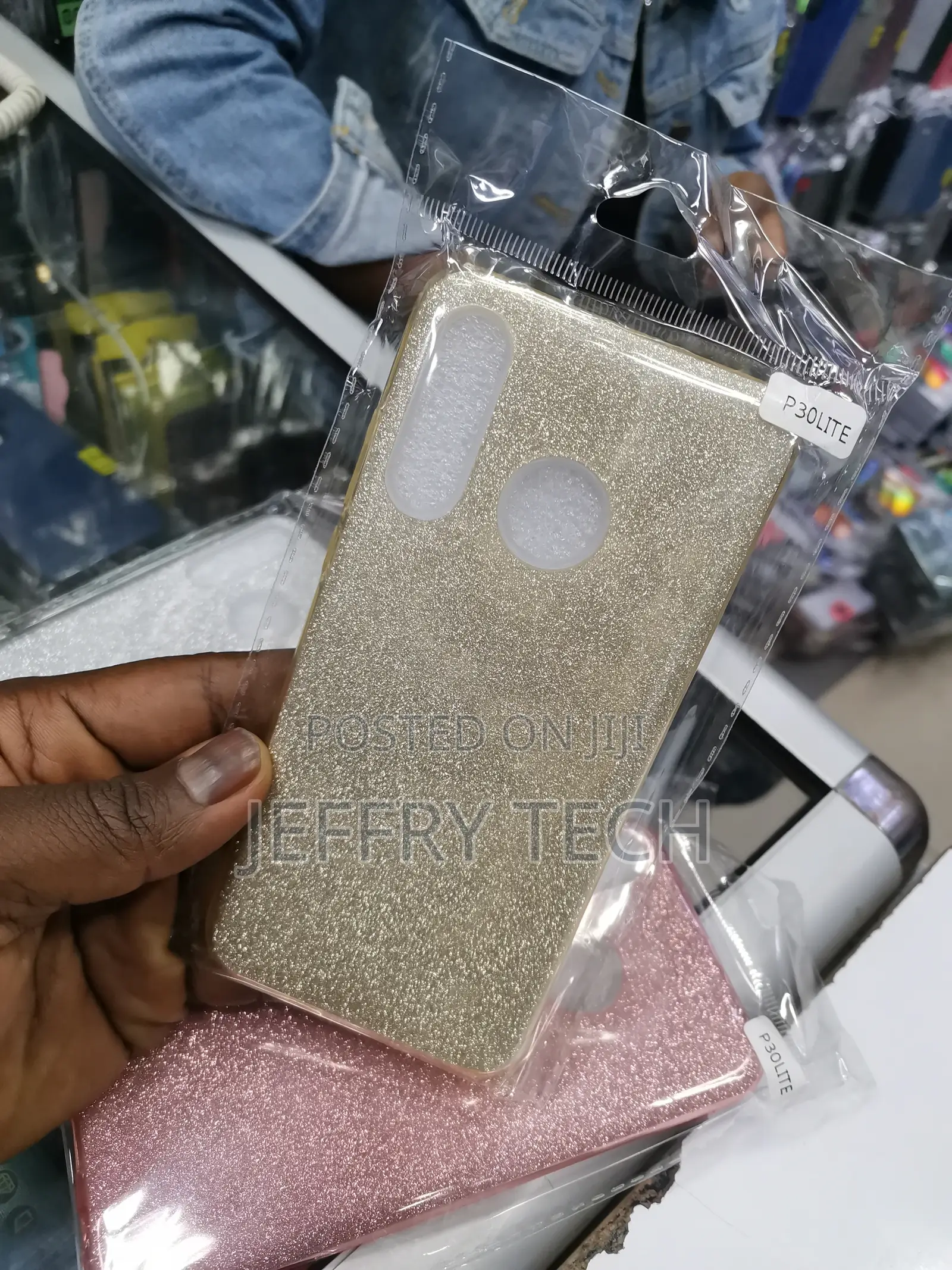 Glitter Back Cover Blue (Huawei P Smart Z/Honor 9X)