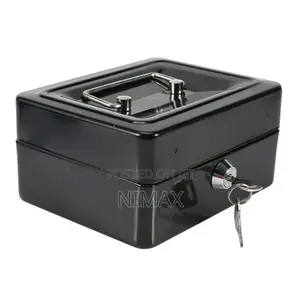 6" Inch Cash Box Money Docs Cashbox Multicoloured
