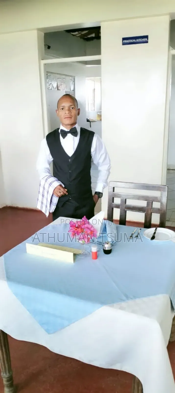 Looking for a Waiter CV in a Hotel/Restaurant
