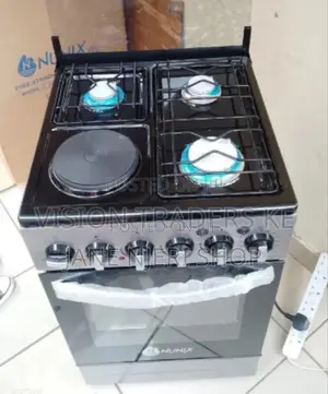 3+1 Nunix Cooker With Electric Oven and Hotplate
