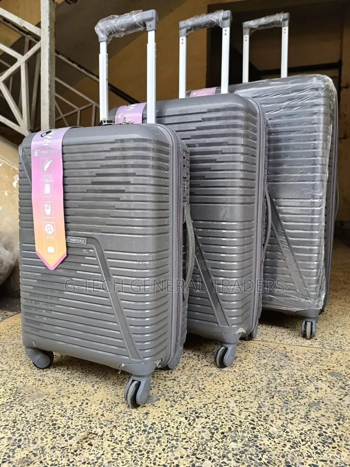 Size 3 Unbreakable 3in1 Rubber Suitcase