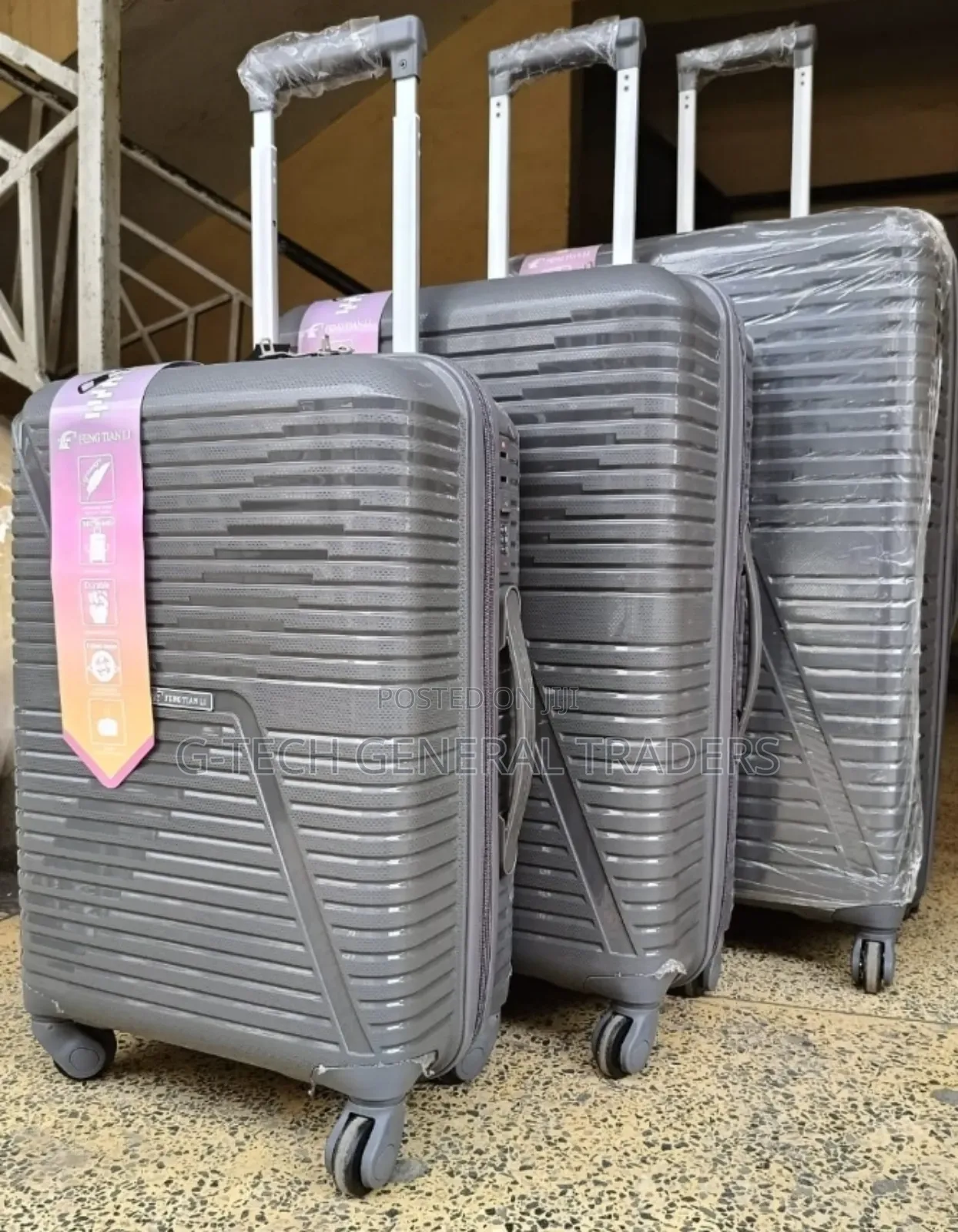 Size 3 Unbreakable 3in1 Rubber Suitcase