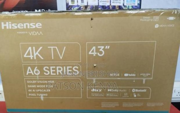 43 Inch Hisense Tv - main view