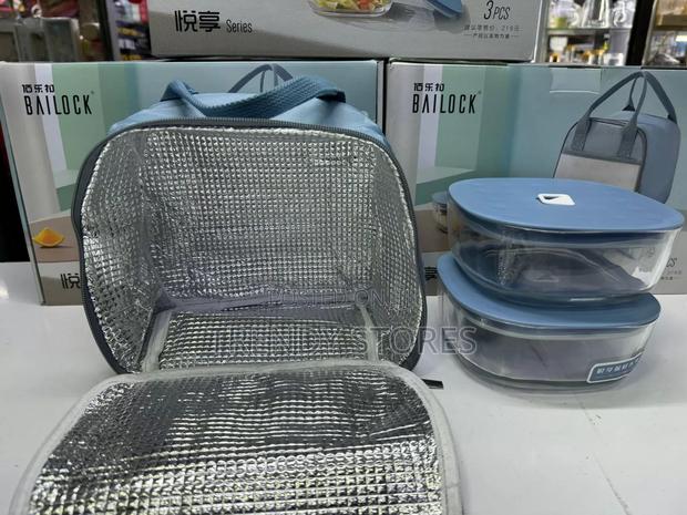 3pc Insulated Lunch Bag - thumbnail 3