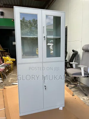 Modern Filling Storage Cabinets Glass Fronted