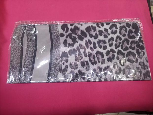 Printed Short Neck Scarf - main view