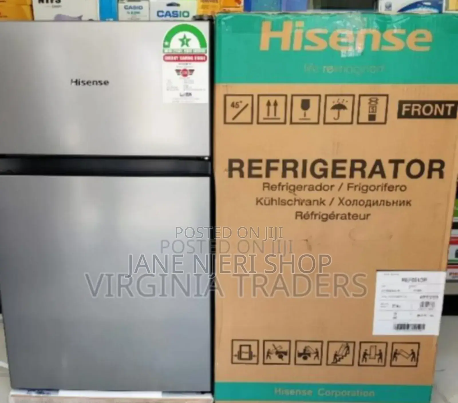 Double Door 91 Litres Hisence Fridge