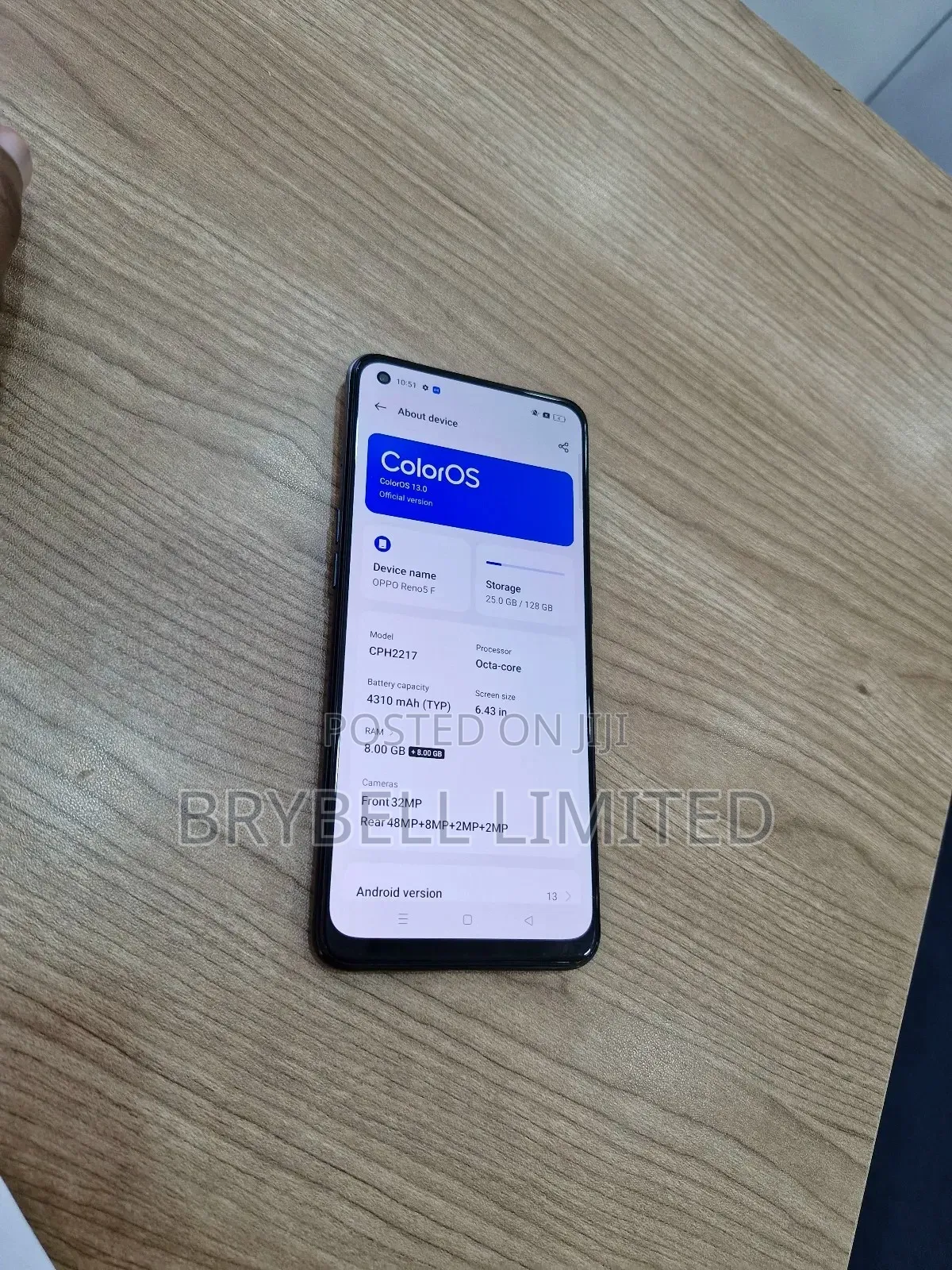 Oppo Reno5 F 128 GB Gray