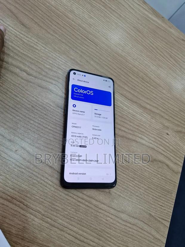 Oppo Reno5 F 128 GB Gray - thumbnail 4