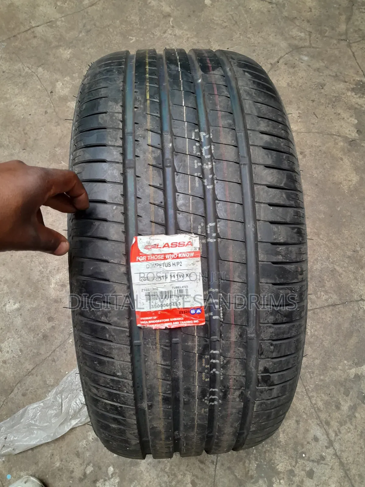 285/45r19 Lassa Tyres Made in Turkey Brand New
