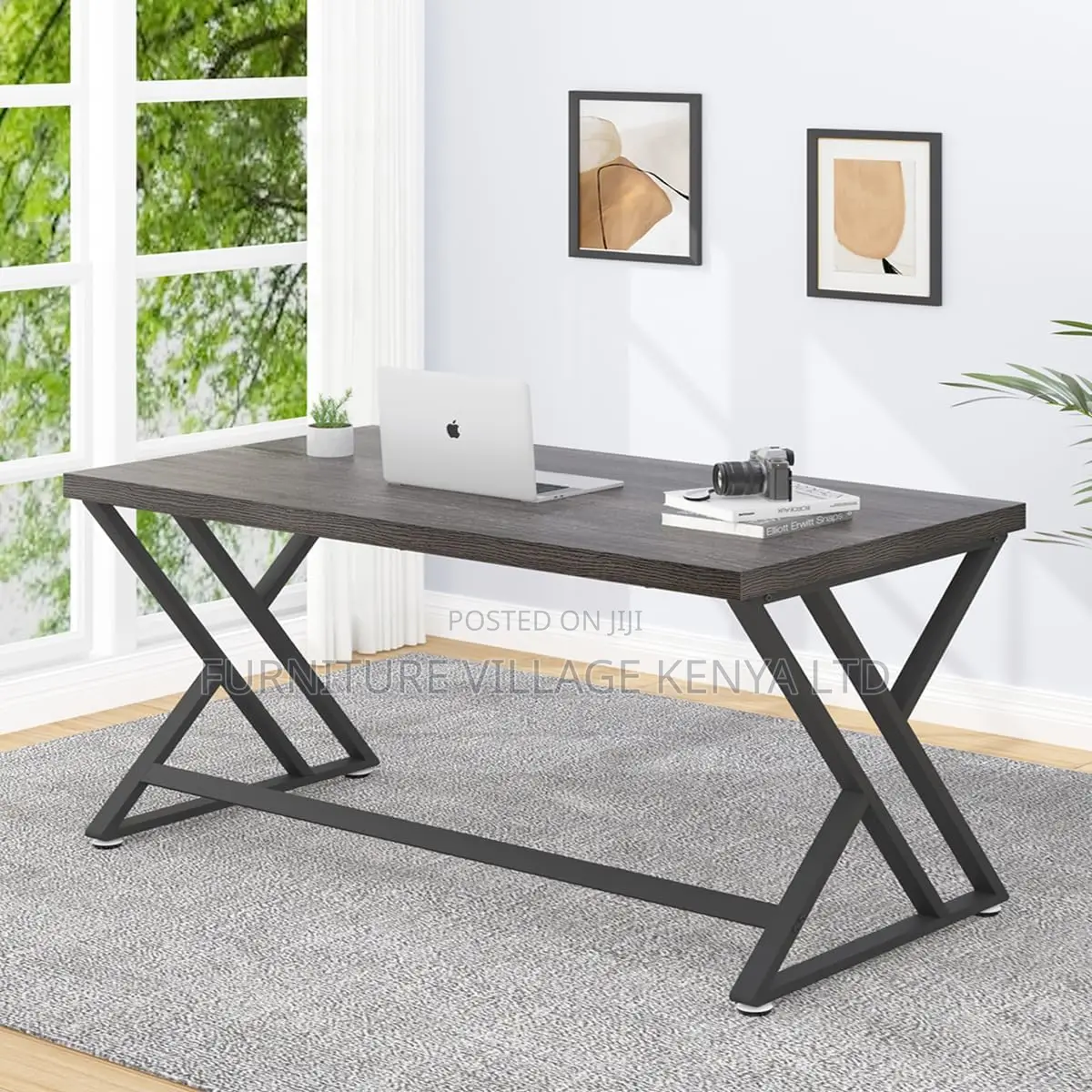 Office Desk: Modern Computer Desk With Storage