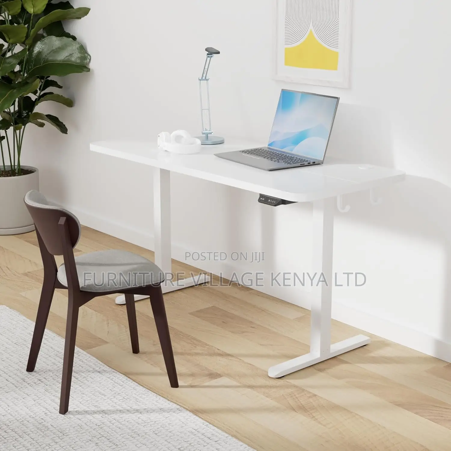 Office Desk: Motorized Electric Adjustable Desk